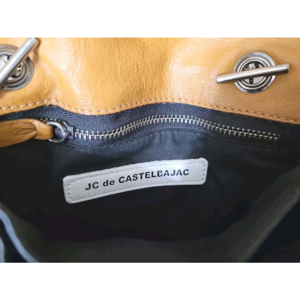 JC De Castelbajac Made‎ In Italy Flag Leather Purse